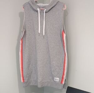 Calvin Klein Gray Sleeveless Cowl Neck Athletic Dress